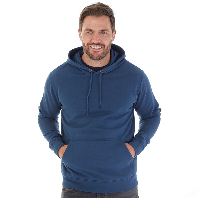 Dark blue mens hoodie on sale