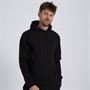 Kangaroo Poo Mens Fleece Hoodie Black