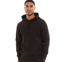 Kangaroo Poo Mens Fleece Hoodie Black