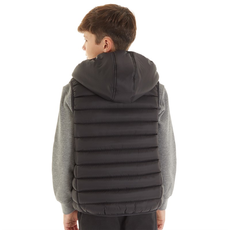 Kangaroo Poo Boys Padded Gilet Black