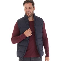 Kangaroo Poo Mens Padded Gilet Navy