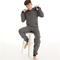 Kangaroo Poo Boys Onesie Charcoal Mix