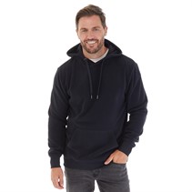 Kangaroo Poo Mens Polar Fleece Hoodie Navy