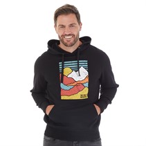 Kangaroo Poo Mens Hoodie Black