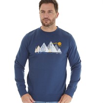 Kangaroo Poo Mens Sweatshirt Indigo