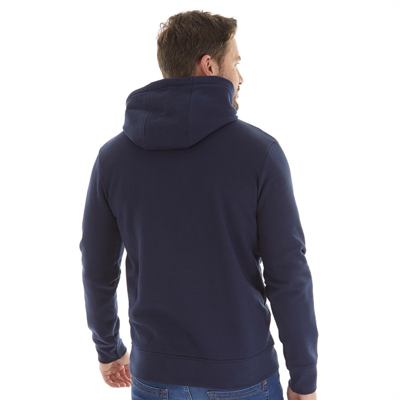 Kangaroo Poo Mens Hoodie Navy Blazer