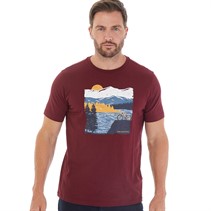 Kangaroo Poo Mens T-Shirt Windsor Wine