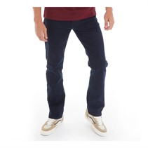 Kangaroo Poo Mens Straight Fit Denim Jeans Blue/Black