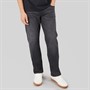 Kangaroo Poo Mens Straight Fit Denim Jeans Grey
