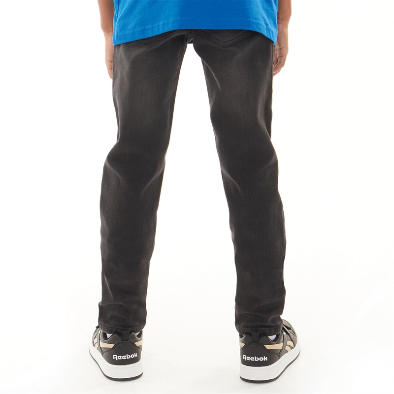 Kangaroo Poo Boys Skinny Fit Jeans Black