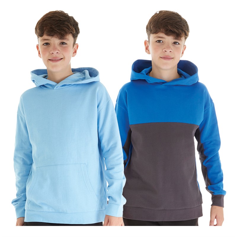 Kangaroo Poo Boys Two Pack Hoodies Navy/Blue