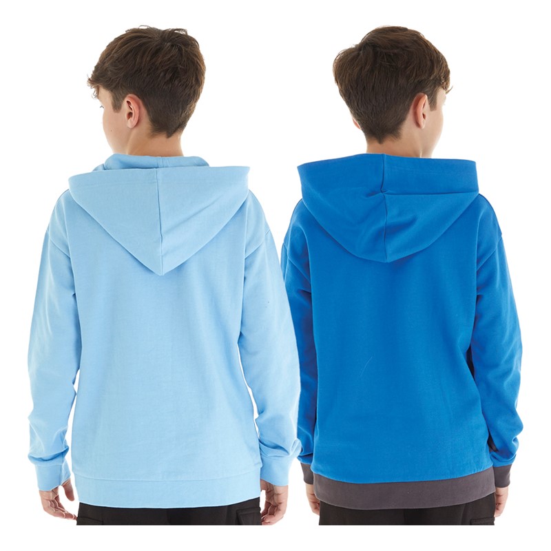 Kangaroo Poo Boys Two Pack Hoodies Navy/Blue