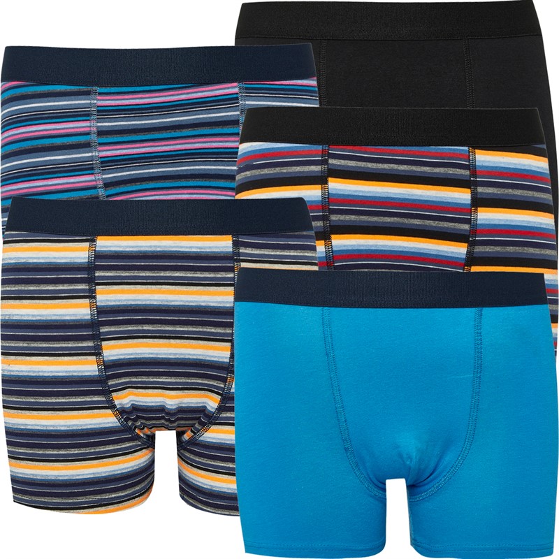 Kangaroo Poo Boys Stripe Five Pack Boxers Multi