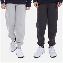 Kangaroo Poo Boys Two Pack Cargo Joggers Magnet/Grey Marl