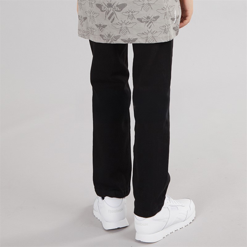 Kangaroo Poo Boys Straight Fit Jeans Black