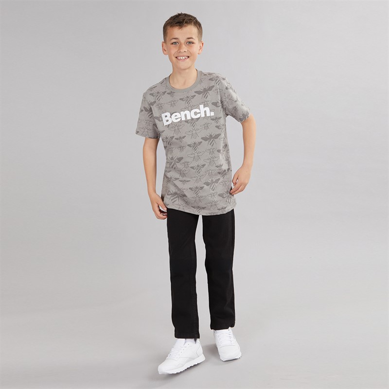 Kangaroo Poo Boys Straight Fit Jeans Black