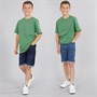 Kangaroo Poo Boys Two Pack Denim Shorts Dark Wash/Mid Wash