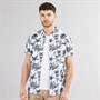 Kangaroo Poo Mens Hawaiian Shirt White