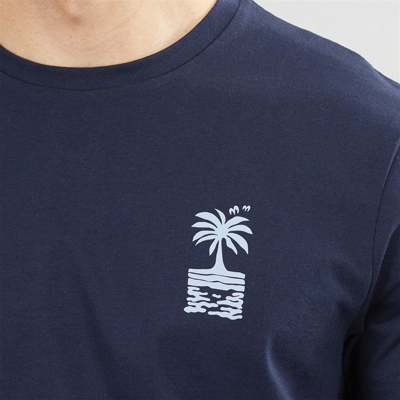 Kangaroo Poo Mens T-Shirt And Shorts Set Navy