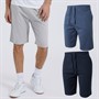 Kangaroo Poo Mens Three Pack Jersey Shorts Navy/Denim Blue/Ice Grey