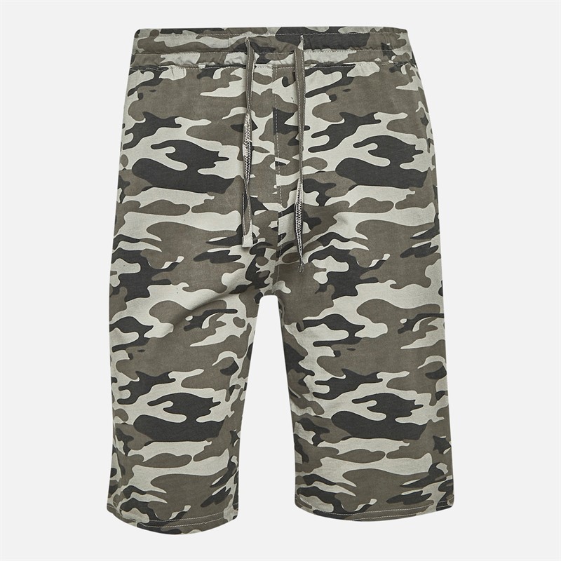 Kangaroo Poo Mens Jersey Shorts Camo