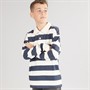 Kangaroo Poo Boys Rugby Shirt Navy/Winter White