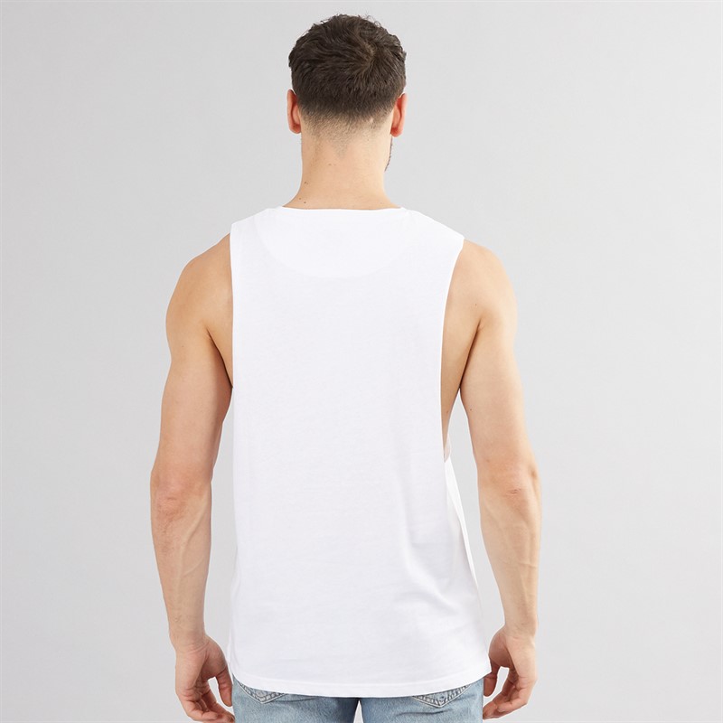 Kangaroo Poo Mens Tank Vest White