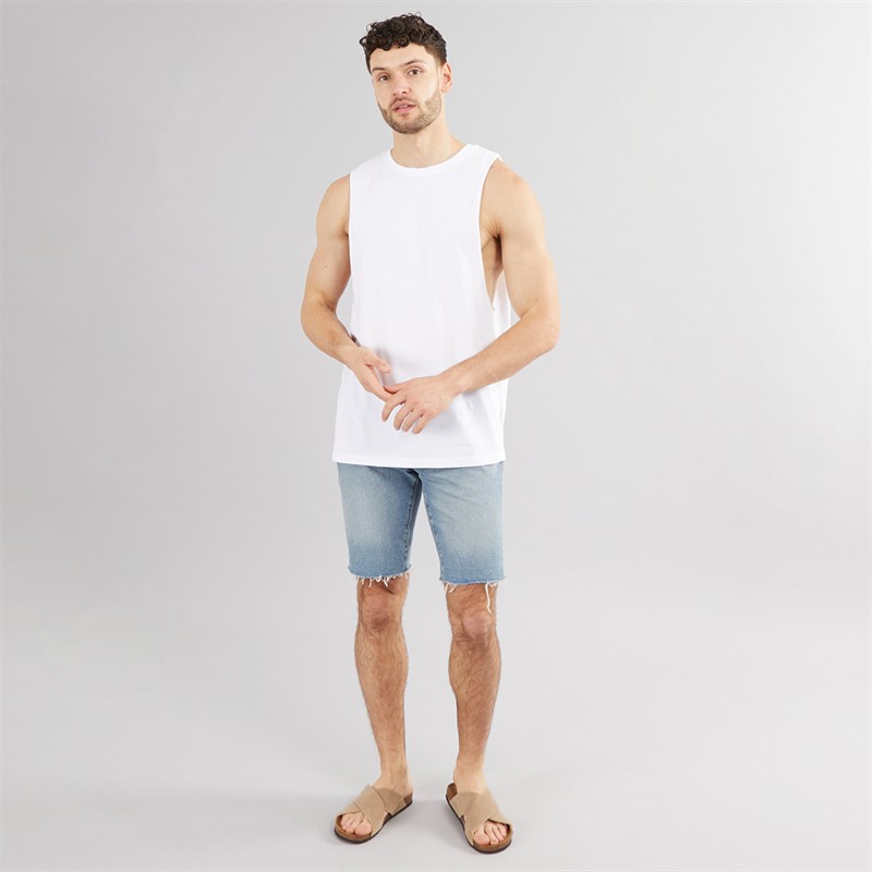 Kangaroo Poo Mens Tank Vest White