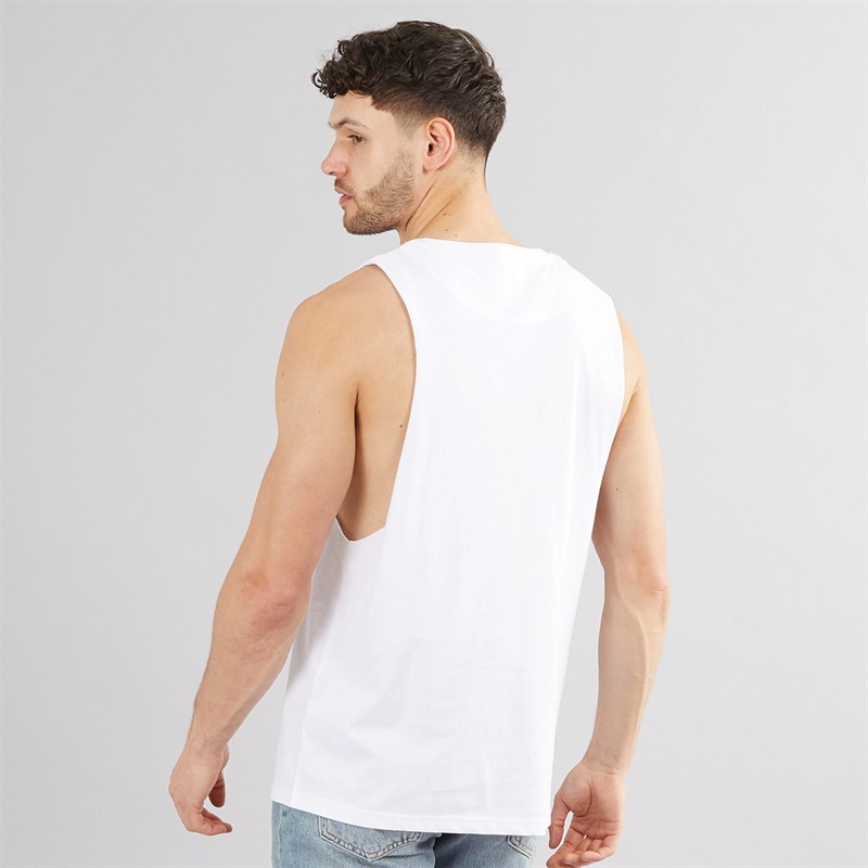 Kangaroo Poo Mens Tank Vest White