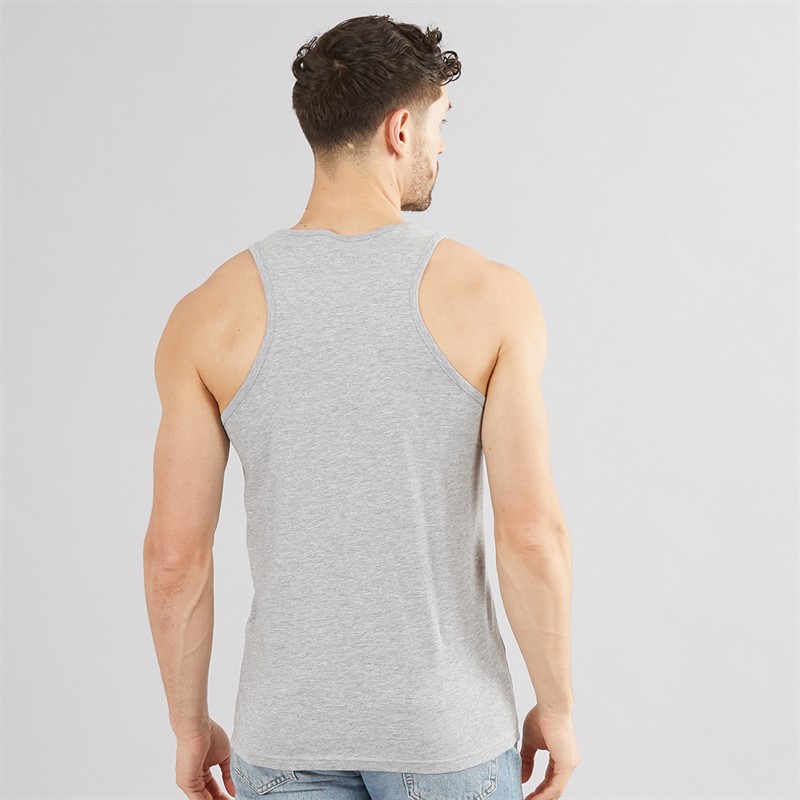 Kangaroo Poo Mens Muscle Back Vest Grey Marl