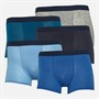 Kangaroo Poo Boys Stripe Five Pack Boxers Multi Multi Navy