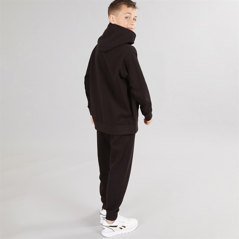Kangaroo Poo Boys Hoodie And Joggers Tracksuit Black