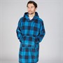 Kangaroo Poo Mens AOP Oversized Blanket Hoodie Multi