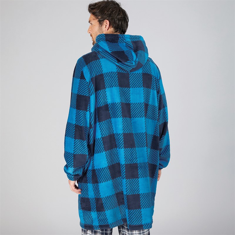 Kangaroo Poo Mens AOP Oversized Blanket Hoodie Multi