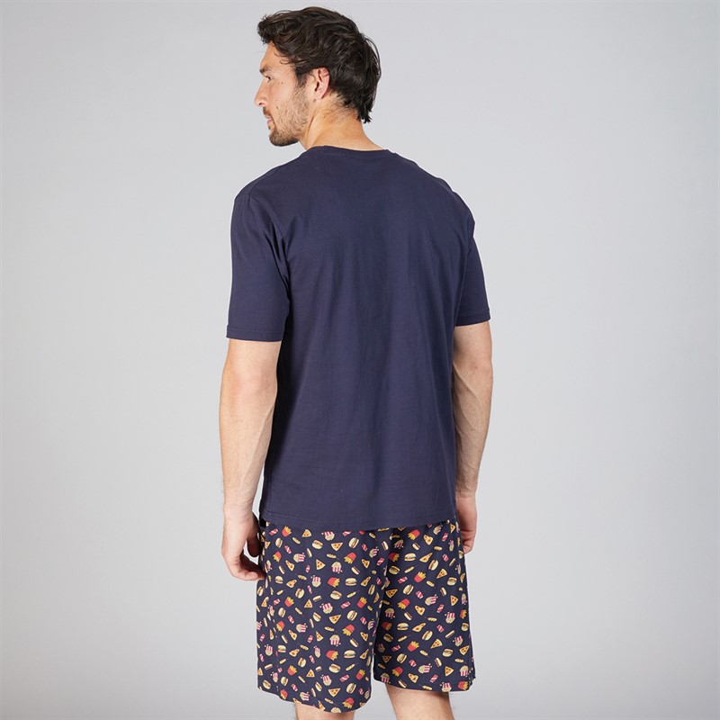 Kangaroo Poo Mens Shortie Pyjama Set Multi