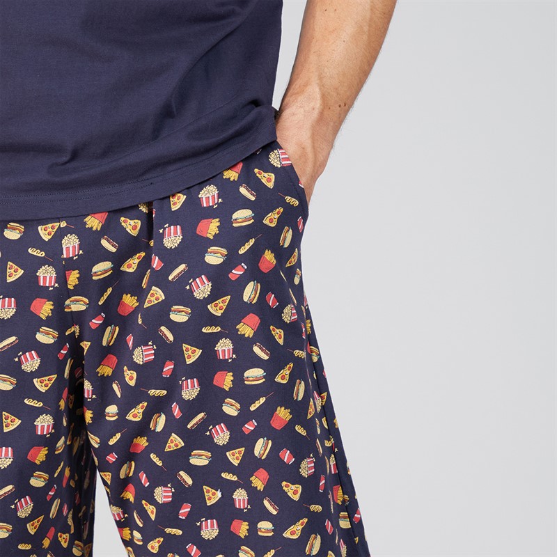 Kangaroo Poo Mens Shortie Pyjama Set Multi