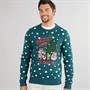 Kangaroo Poo Mens Novelty Christmas Jumper Multi