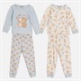 Kangaroo Poo Boys Bear Two Pack Pyjama Set Multi