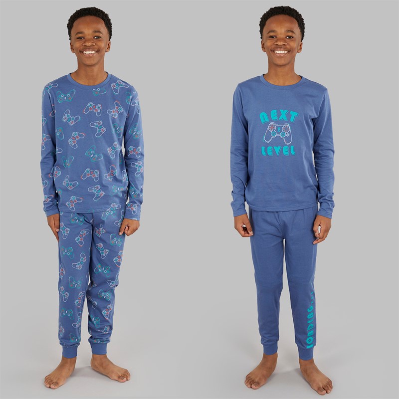 Kangaroo Poo Boys Two Pack Pyjama Sets Multi
