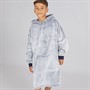 Kangaroo Poo Boys Oversized Blanket Hoodie Navy/Winter White