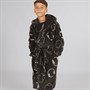 Kangaroo Poo Boys AOP Gamer Dressing Gown Charcoal