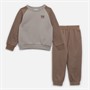 Kangaroo Poo Boys Colour Block Tracksuit Sand/Caribou
