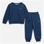 Kangaroo Poo Boys Sweatshirt And Joggers Set Denim Blue