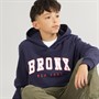 Kangaroo Poo Junior Boys Hoodie Navy/Red