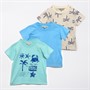 Kangaroo Poo Infant Boys Three Pack T-Shirts Multi