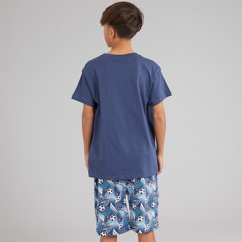 Kangaroo Poo Boys T-Shirt And Shorts PJ Set Multi