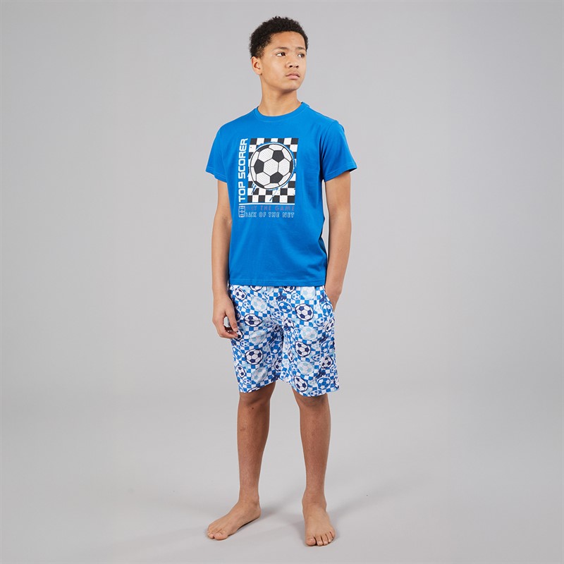 Kangaroo Poo Boys T-Shirt And Shorts PJ Set Multi