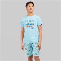 Kangaroo Poo Boys T-Shirt And Shorts Pyjama Set Multi