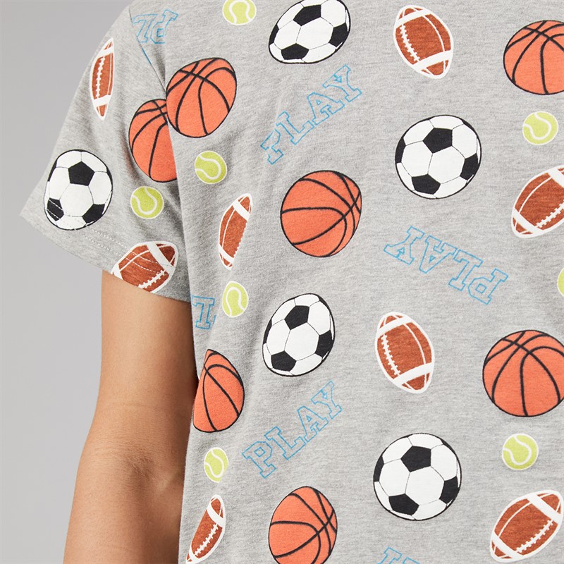 Kangaroo Poo Boys T-Shirt And Shorts PJ Set Multi