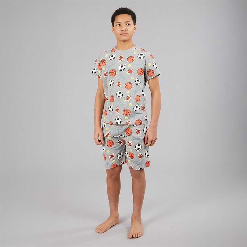 Kangaroo Poo Boys T-Shirt And Shorts PJ Set Multi